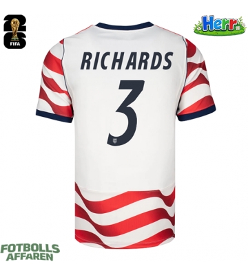 Förenta stater Chris Richards #3 Hemmatröja VM 2026 Kortärmad